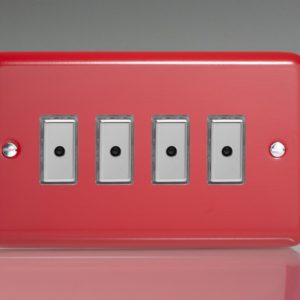 Четворен V-Pro Multi-Point с Дистанционно Управление/Докосване (Remote/Touch)/Тактилен Главен (Master) LED Димер 4 x 0-100W (1-10 LED-a) (Двоен Панел)